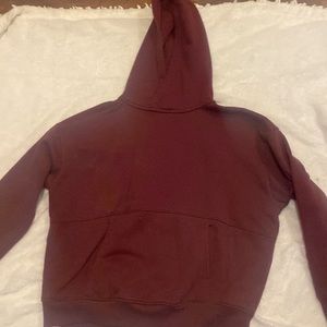 Woman’s small poll over hoodie purple